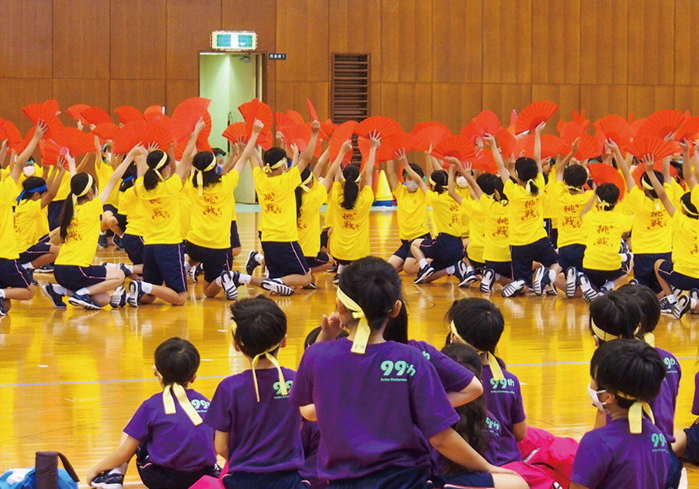 クラスが1つになる運動会