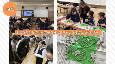 5年生 ものづくりから学ぶ経済 ~自分のデザインを社会につなげる~