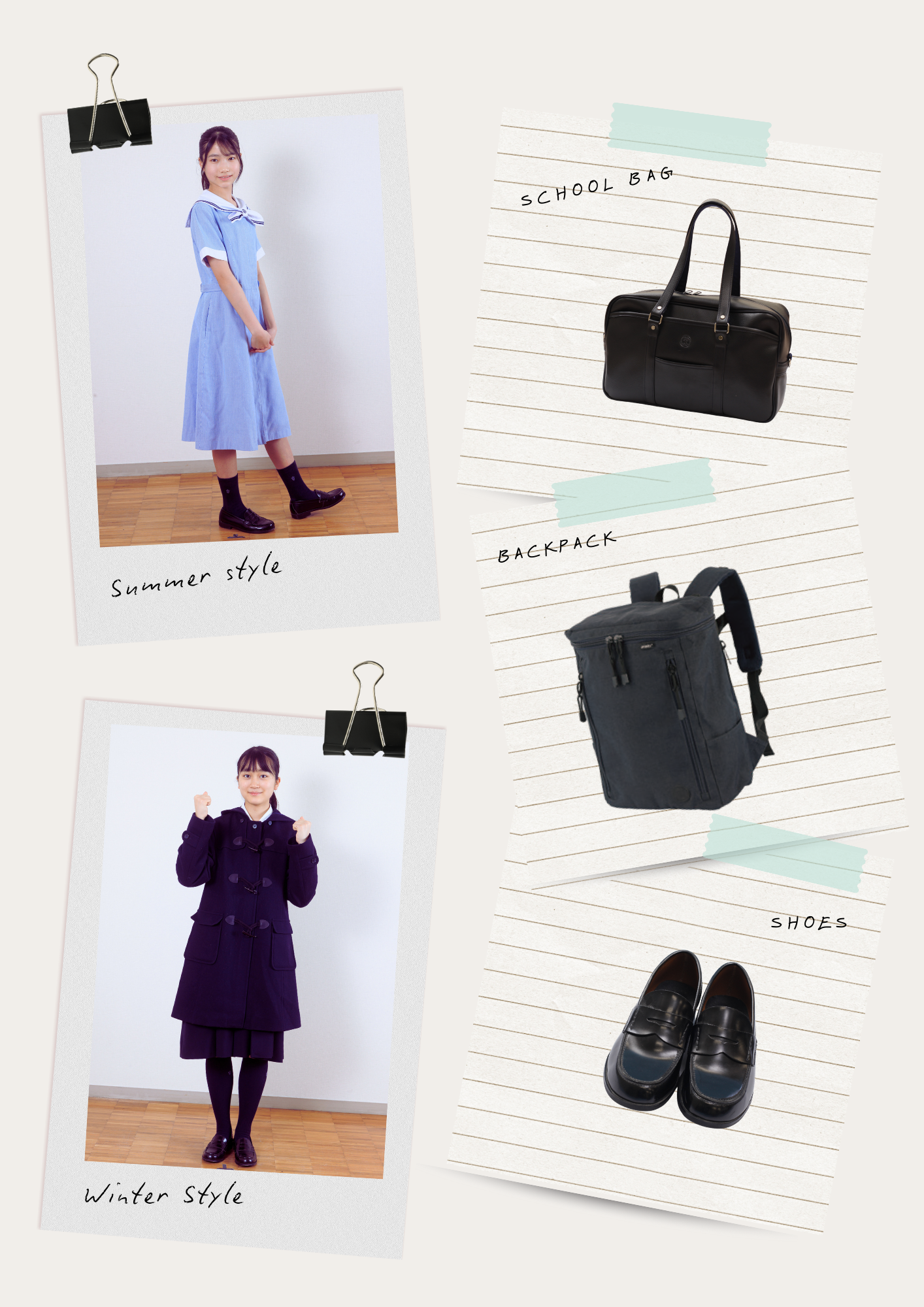 ◇京都府 京都聖母学院中学校 制服◇ 制服/学生服/TOMBOW/京都聖母学院 