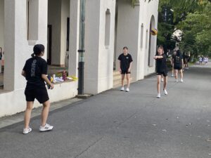 外練、バレーボール部