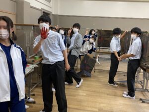続・文化祭準備と小学校運動会準備