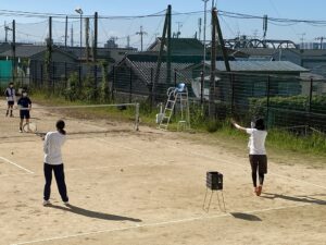 中学女子ソフトテニス部