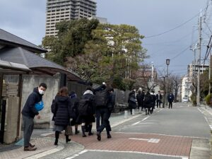 中３SEコース　大阪産業大学訪問