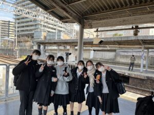 中１　京都へ校外学習