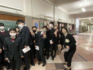 第76回中学卒業式
