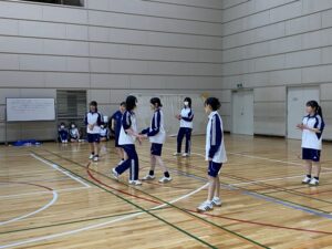 高Ⅲ女子体育授業