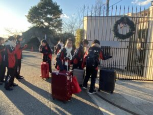 女子卓球部 近畿大会へ出発！