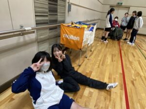 女子バレー部送別会