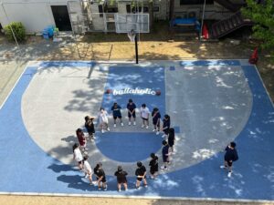 3on3屋外バスケットコート