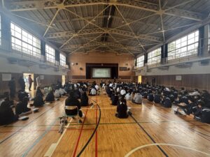 東香里中で進路ガイダンス🏫✨