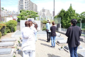 先人へ思いを寄せて。